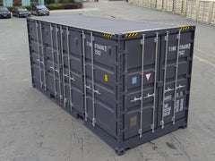 Container 20 Pieds Open Side Neuf - Accès Facile et Spacieux pour Stockage et Transport Gris