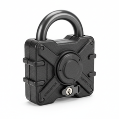 Cadenas de sécurité pour conteneur - vue de côté