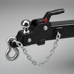 Remorque plate - gros plan attelage