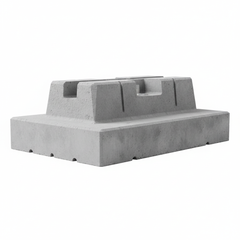 Plot béton pour conteneur - vue en angle