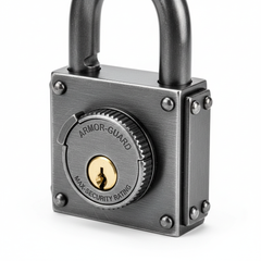 Cadenas de sécurité - gros plan du mécanisme