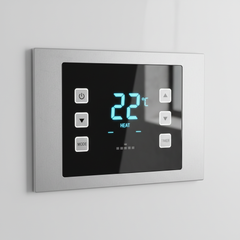 Chauffage électrique mural - panneau de contrôle