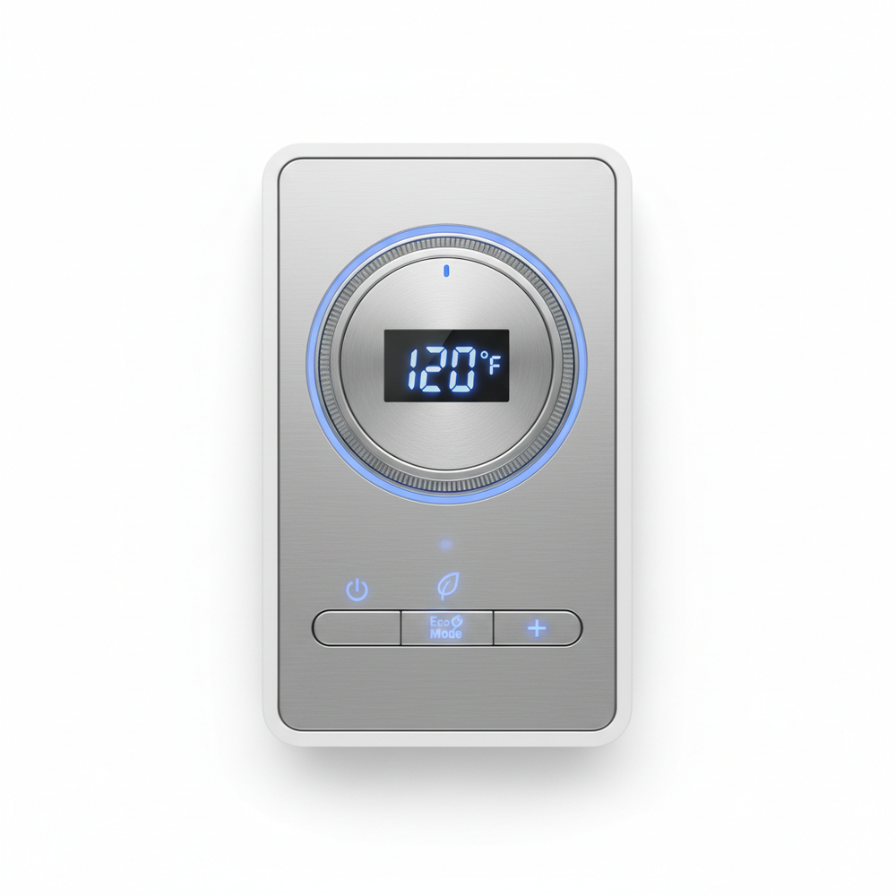 Chauffe-eau pour maison mobile - panneau de contrôle