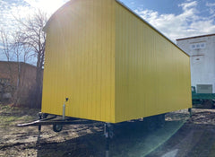 Tiny House mobile 4 saisons – 20 x 8 pi – Structure acier et bois – Finition complète