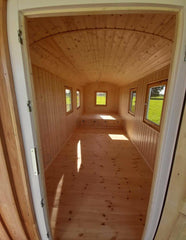 Unité mobile 4 saisons sur remorque – 30 x 10 pi avec auvent intégré