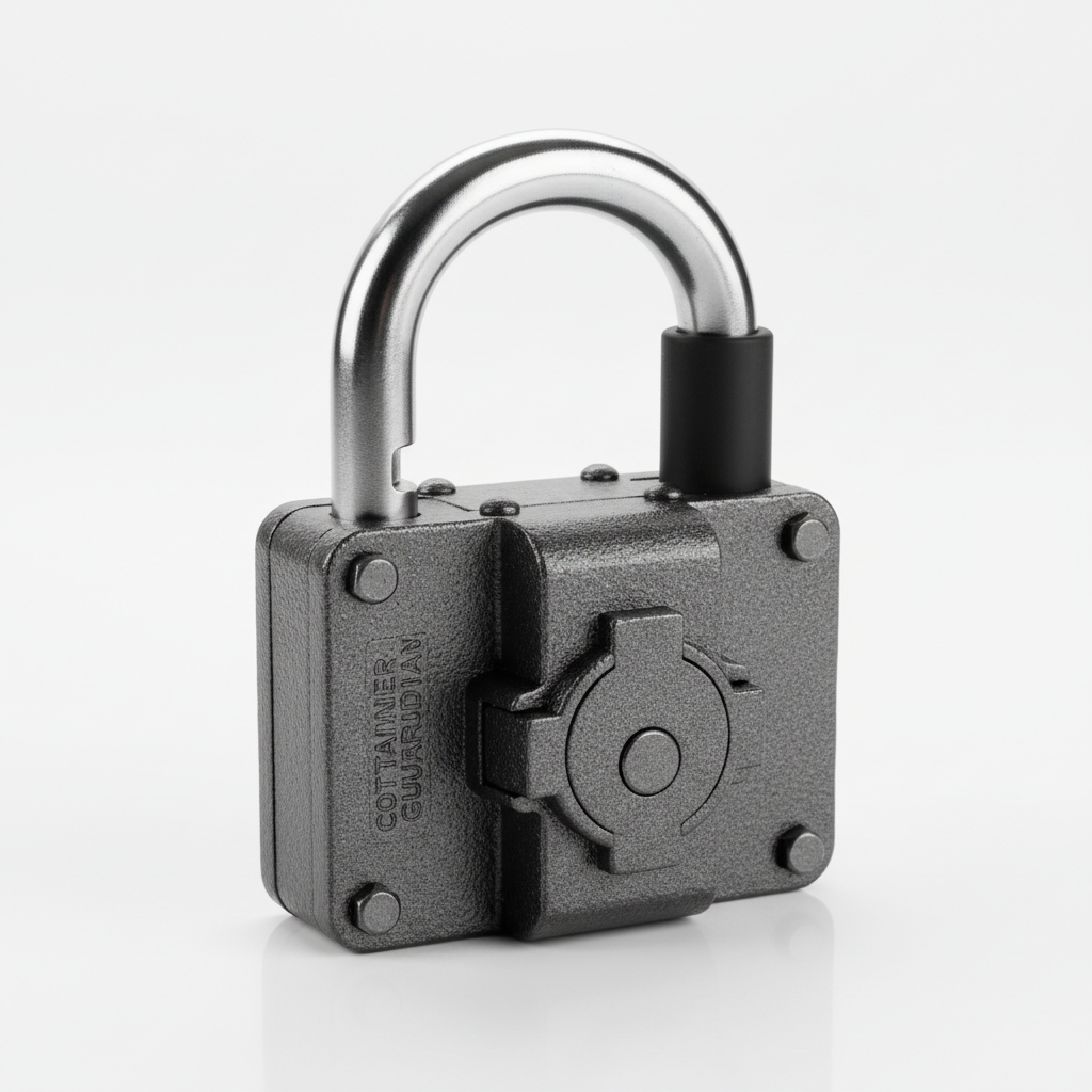 Cadenas de sécurité pour conteneur maritime