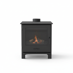 Poêle à bois pour tiny house - vue de face