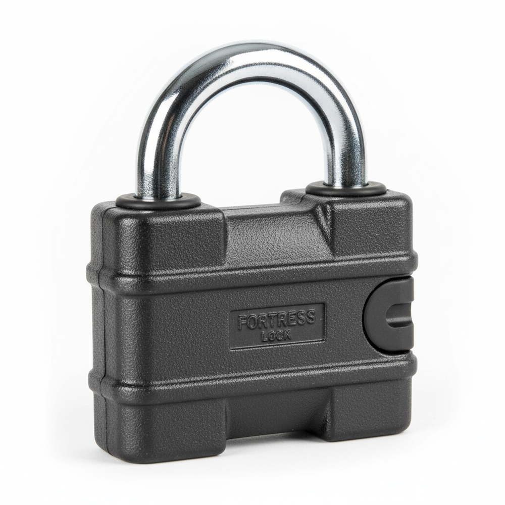 Cadenas de sécurité pour conteneur - vue de côté