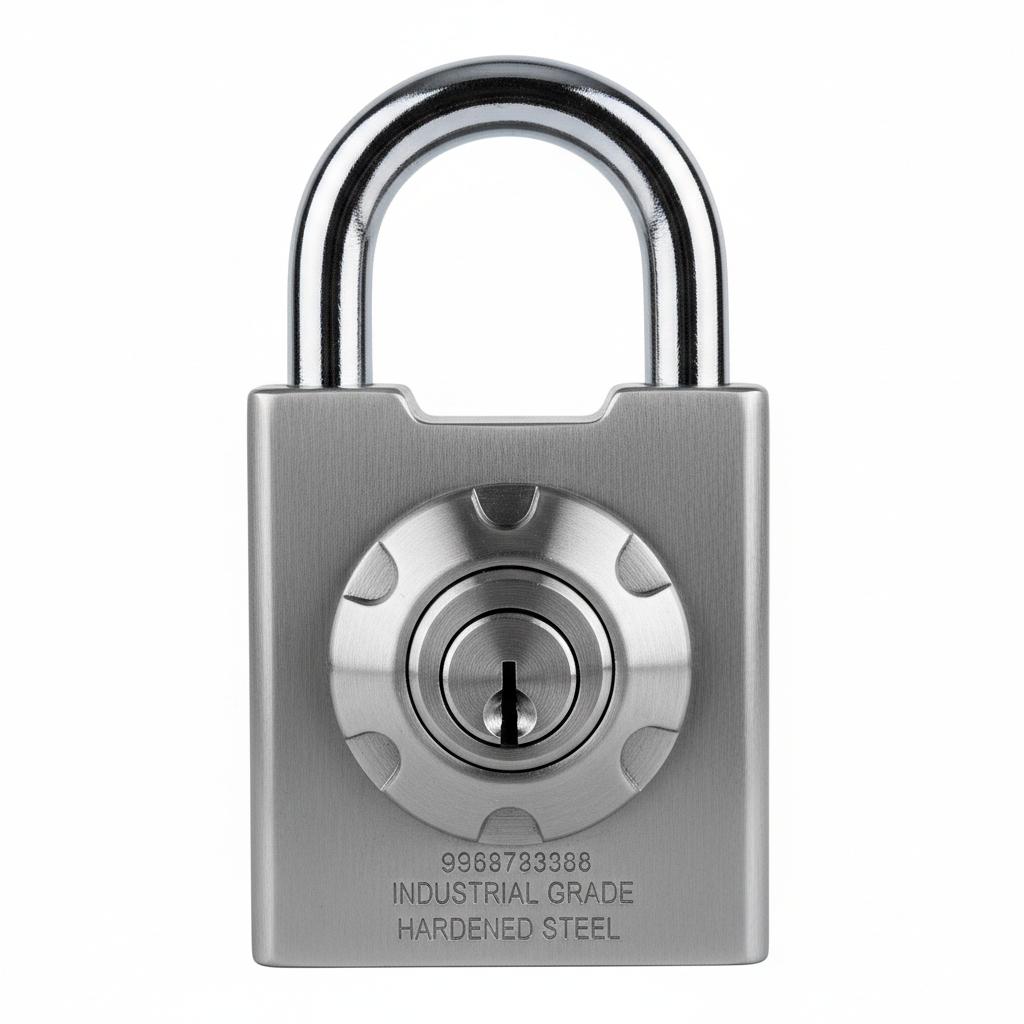 Cadenas de sécurité - gros plan du mécanisme