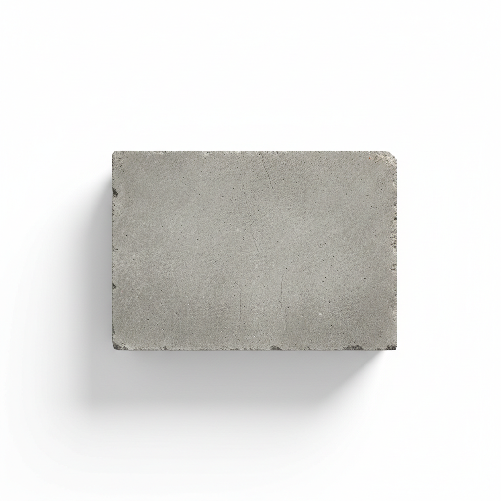 Plot béton pour conteneur - vue du dessus