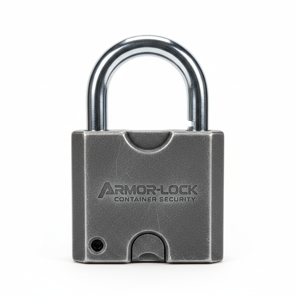 Cadenas de sécurité pour conteneur - vue de face