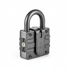 Cadenas de sécurité pour conteneur - vue de côté